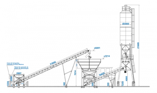 Dosing Plant for Concrete: GMP-1/4